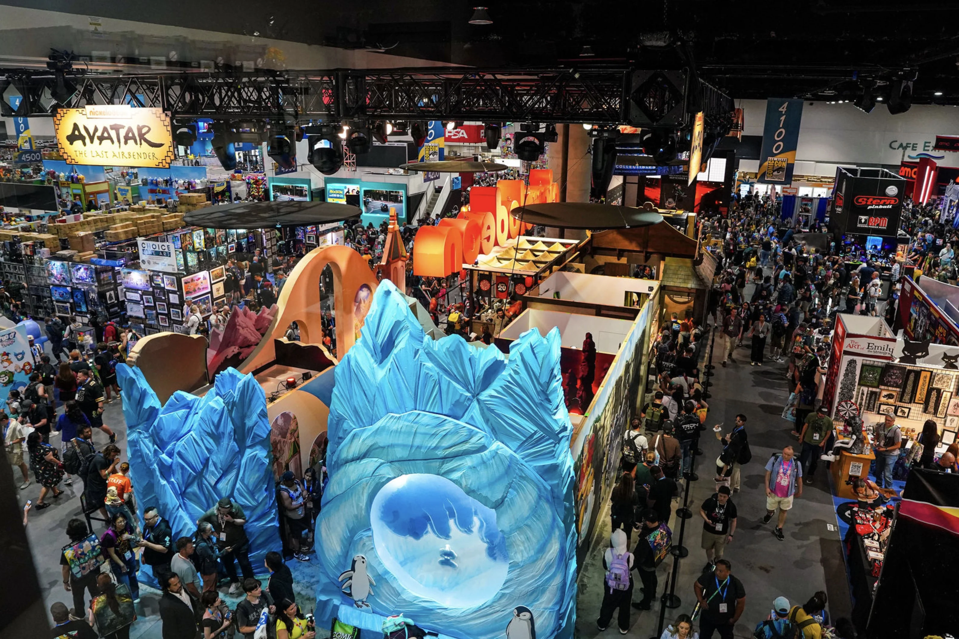 SDCC 2025 booth wide