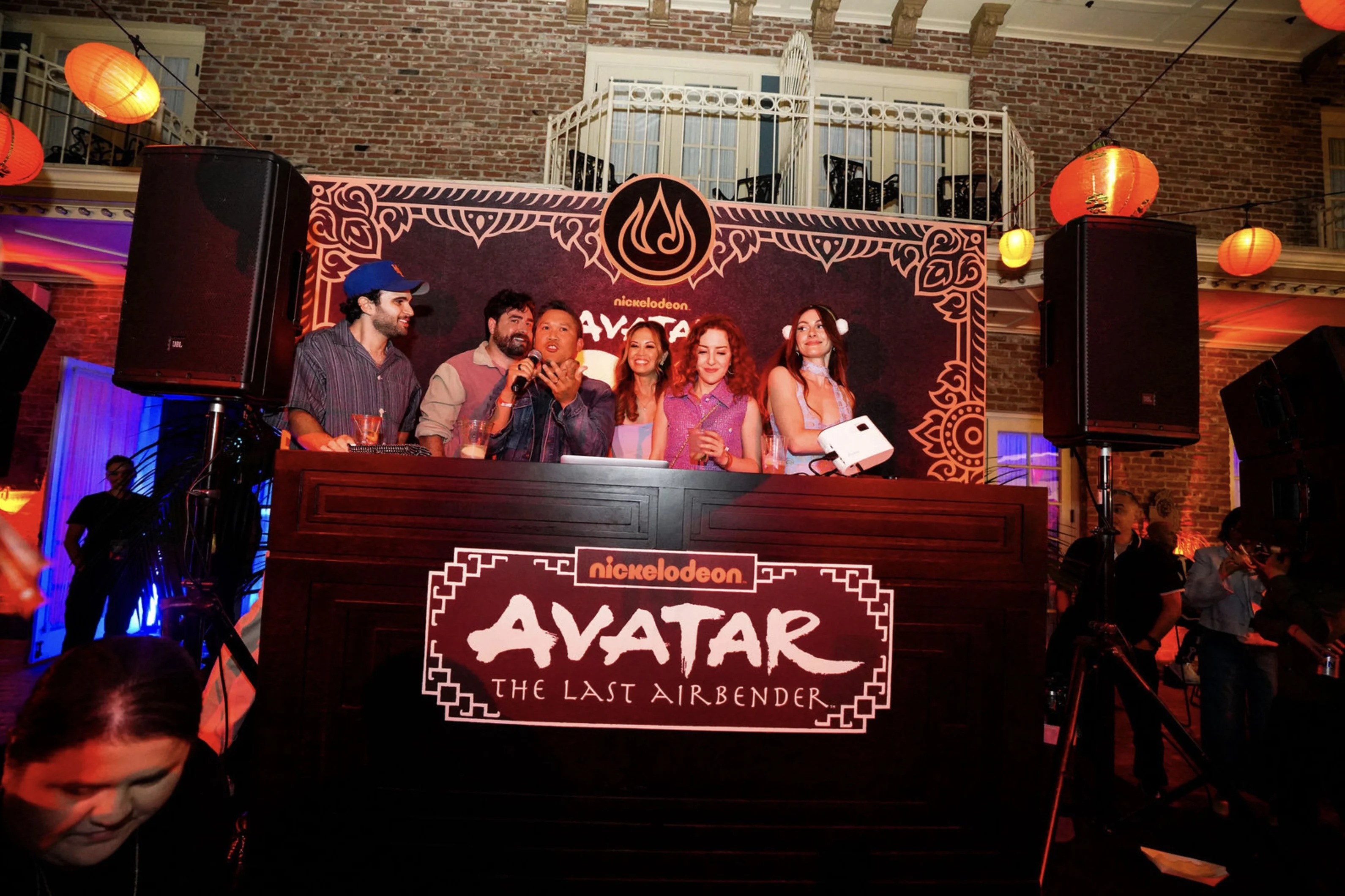 SDCC 2025 cast at stage